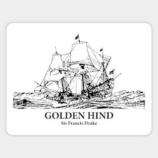 Golden Hind – Sir Francis Drake Magnet